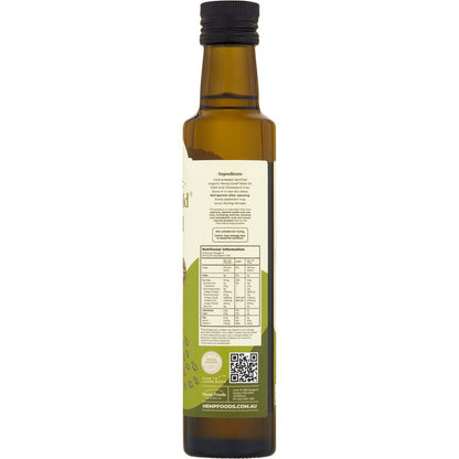 Hemp Foods Australia Organic Hemp Gold Seed Oil Contains Omega 3, 6 & 9 250ml (Pack of 6) Payless 4 Organics