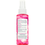 Pink 118ml spray bottle of Heritage Store Rosewater and Glycerin Hydrating Facial Mist on a white background.