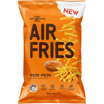 Infuzions Air Fries Peri-Peri 90g (Pack of 6)