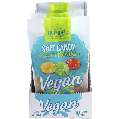 J.Luehders Soft Vegan Candy Fruity Flowers 80g (Pack of 10) Payless 4 Organics