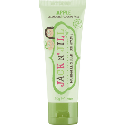Jack N' Jill Toothpaste Children Two Flavour Pk Apple & Watermelon 6x50g