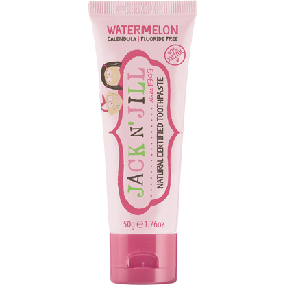 Jack N' Jill Toothpaste Children Two Flavour Pk Apple & Watermelon 6x50g