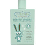 Pack of three 300ml Jack N' Jill Blissful Bubbles bottles with bunny-shaped bubble wands on a white background.