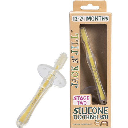 Jack N' Jill Silicone Baby Toothbrush (Pack of 8) Payless 4 Organics