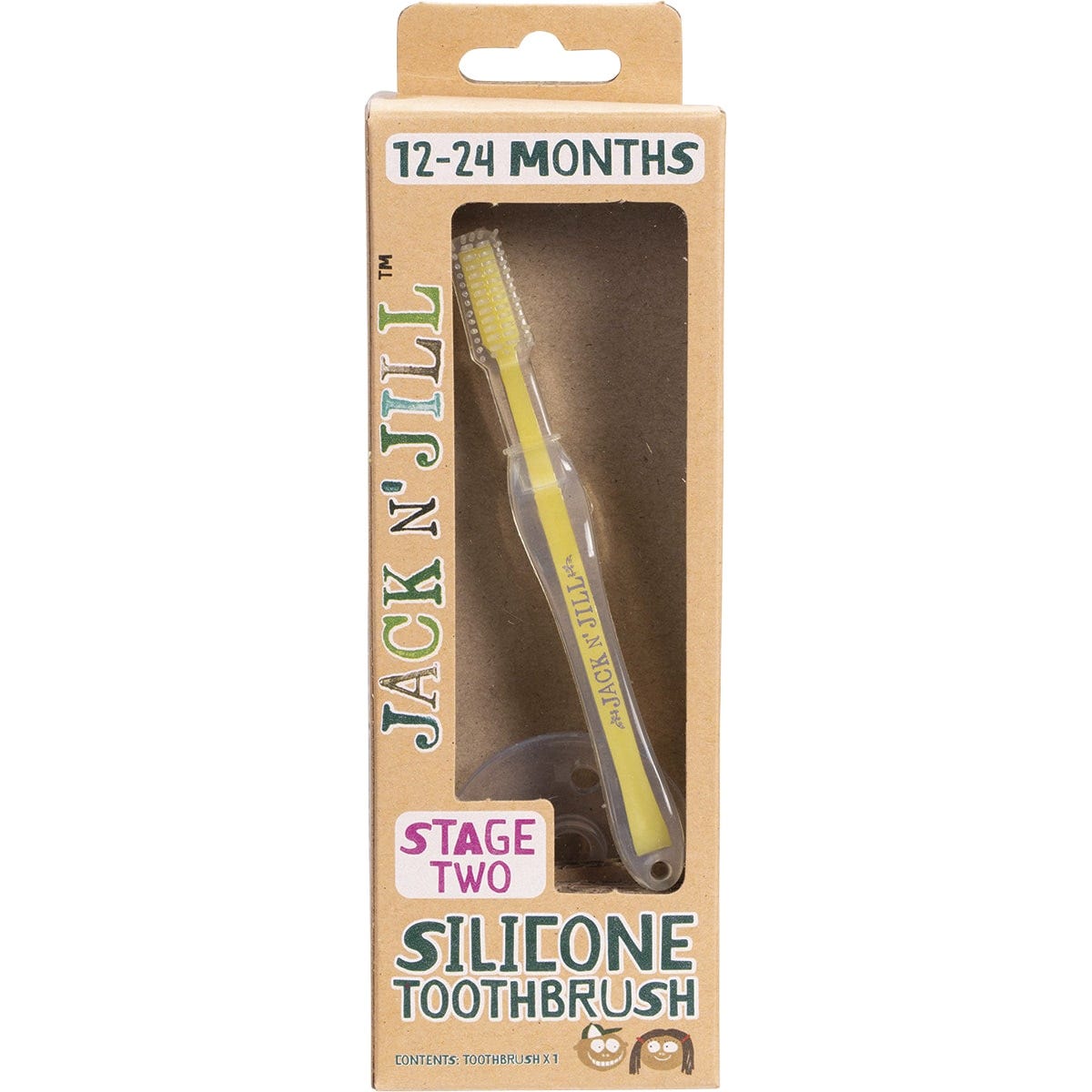 Jack N' Jill Silicone Baby Toothbrush (Pack of 8) Payless 4 Organics