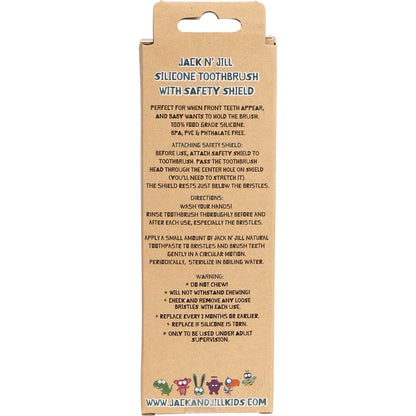 Jack N' Jill Silicone Baby Toothbrush (Pack of 8) Payless 4 Organics