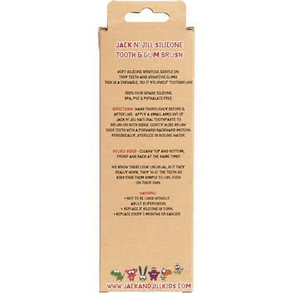 Jack N' Jill Silicone Tooth & Gum Brush (Pack of 8) Payless 4 Organics