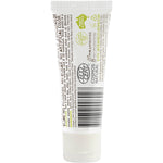 Six 50g tubes of flavor-free and fluoride-free Jack N' Jill children's toothpaste.