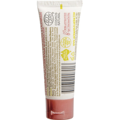 Jack N' Jill Toothpaste Children Raspberry Fluoride Free 50g (Pack of 6) Payless 4 Organics