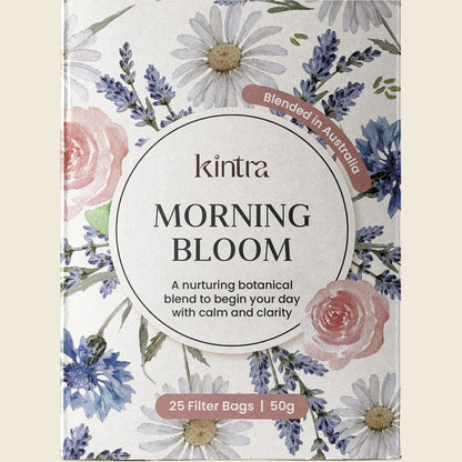 Kintra Blends Herbal Tea Bags Morning Bloom 25 Pack