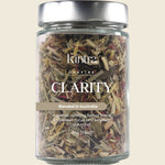 40g pack of Kintra Blends Clarity loose leaf tea with lemongrass, ashwagandha, and ginkgo leaf.