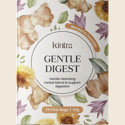 Kintra Blends Herbal Tea Bags Gentle Digest 25 Pack