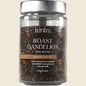 175g jar of Kintra Foods Roasted Dandelion Blend Fine, a caffeine-free coffee alternative with roasted chicory.