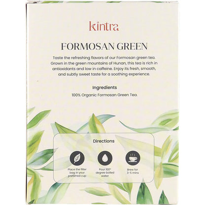 Kintra Foods Formosan Green Tea Tea Bags 32 Pack