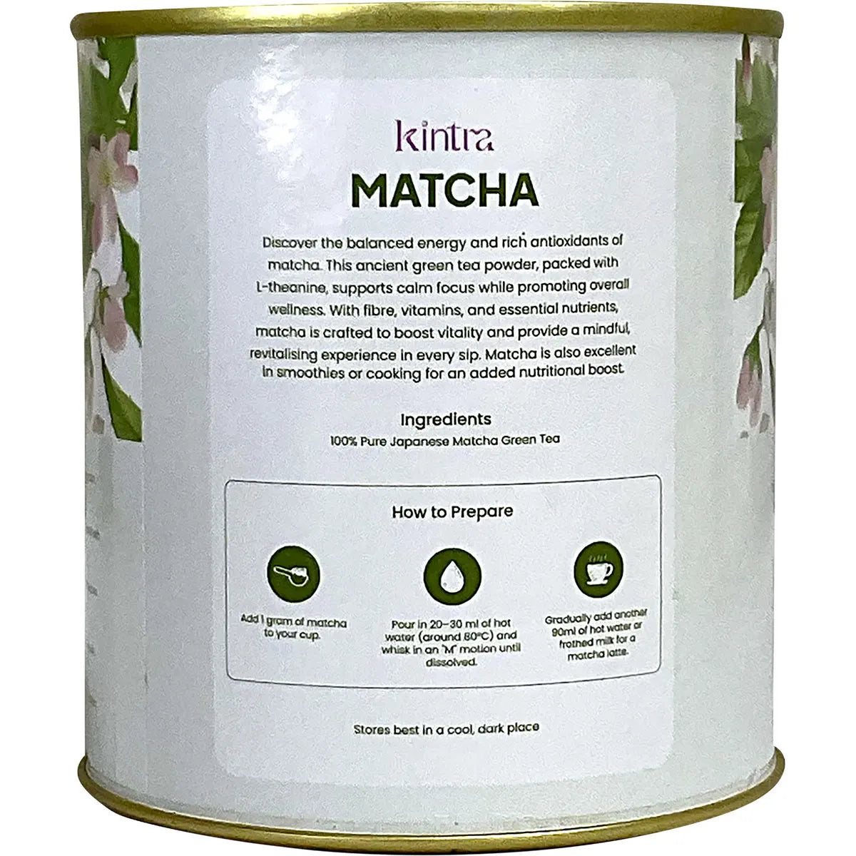 Kintra Foods Matcha Green Tea Powder 100% Japanese Green Tea 110g