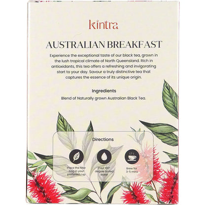 Kintra Foods Herbal Tea Bags Australian Breakfast 25pk