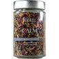 60g jar of Kintra Blends Calm & Relax loose leaf tea with botanical illustrations of chamomile and lavender.
