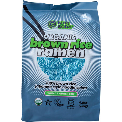 King Soba Organic Brown Rice Ramen Noodles 280g Payless 4 Organics