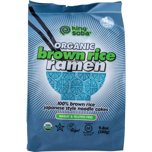 King Soba Organic Brown Rice Ramen Noodles 280g Payless 4 Organics