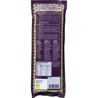 King Soba Organic Buckwheat Sweet Potato Noodles 250g Payless 4 Organics