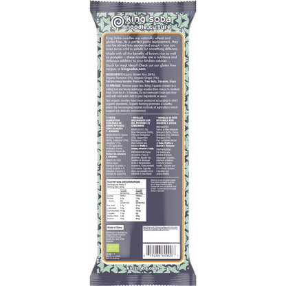 King Soba Organic Pumpkin, Ginger&Rice Noodles 250g Payless 4 Organics
