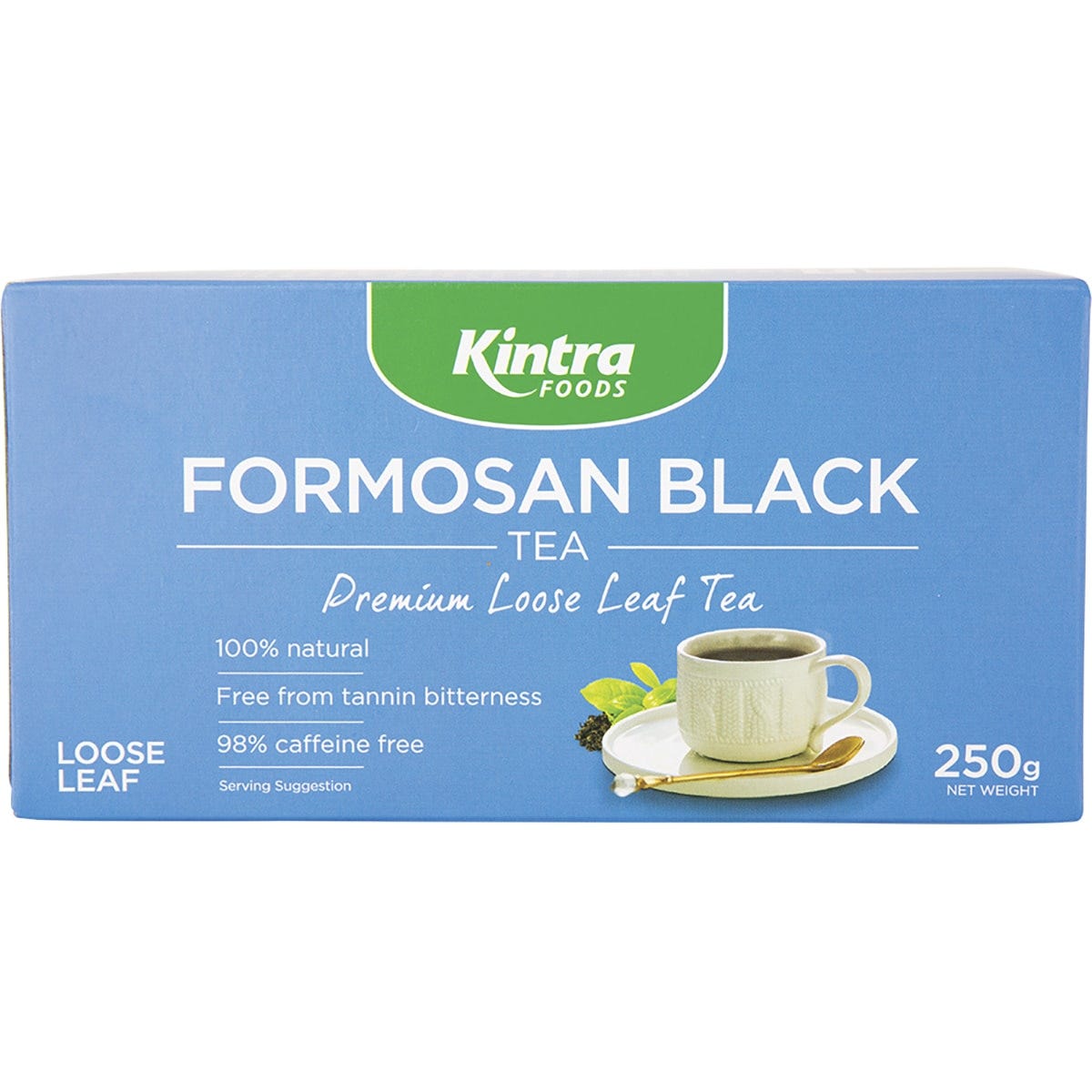 Kintra Foods Formosan Black Tea Loose Leaf 250g Payless 4 Organics