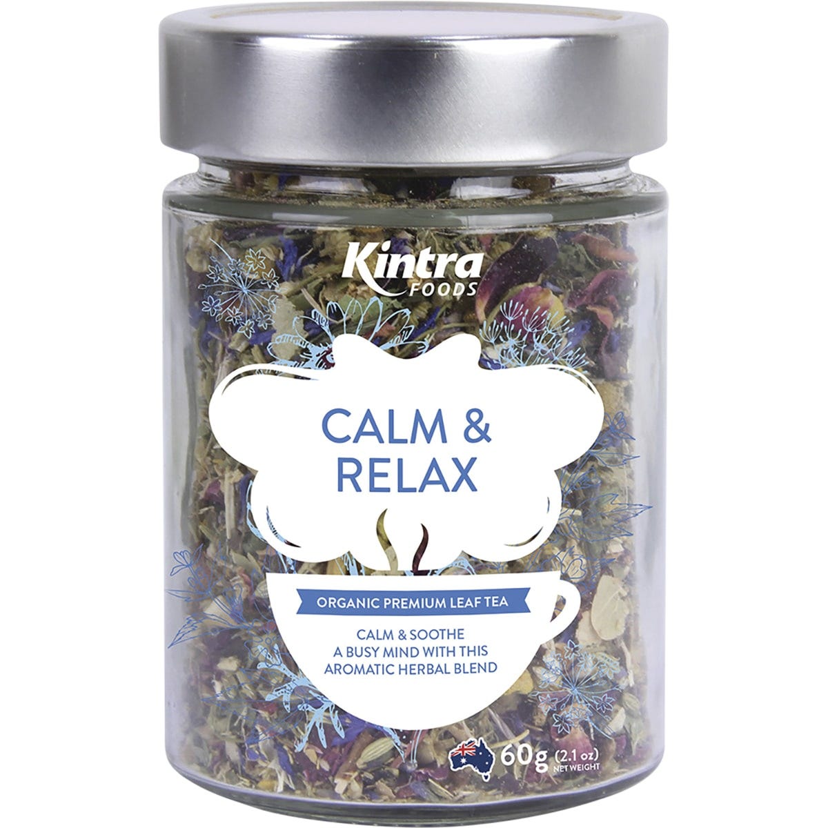 Kintra Foods Loose Leaf Tea Calm & Relax 60g Payless 4 Organics