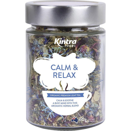 Kintra Foods Loose Leaf Tea Calm & Relax 60g Payless 4 Organics