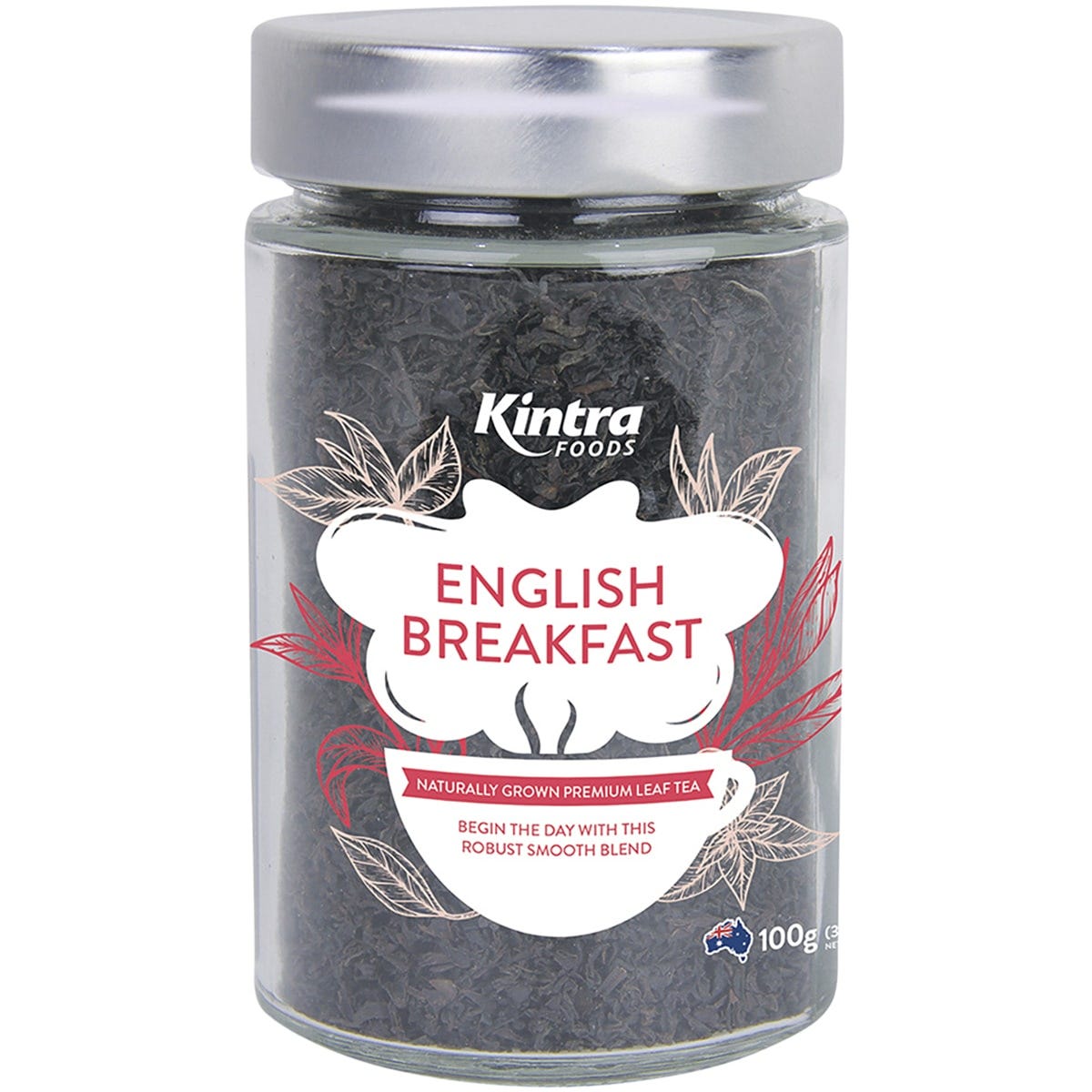 Kintra Foods Loose Leaf Tea English Breakfast 100g Payless 4 Organics