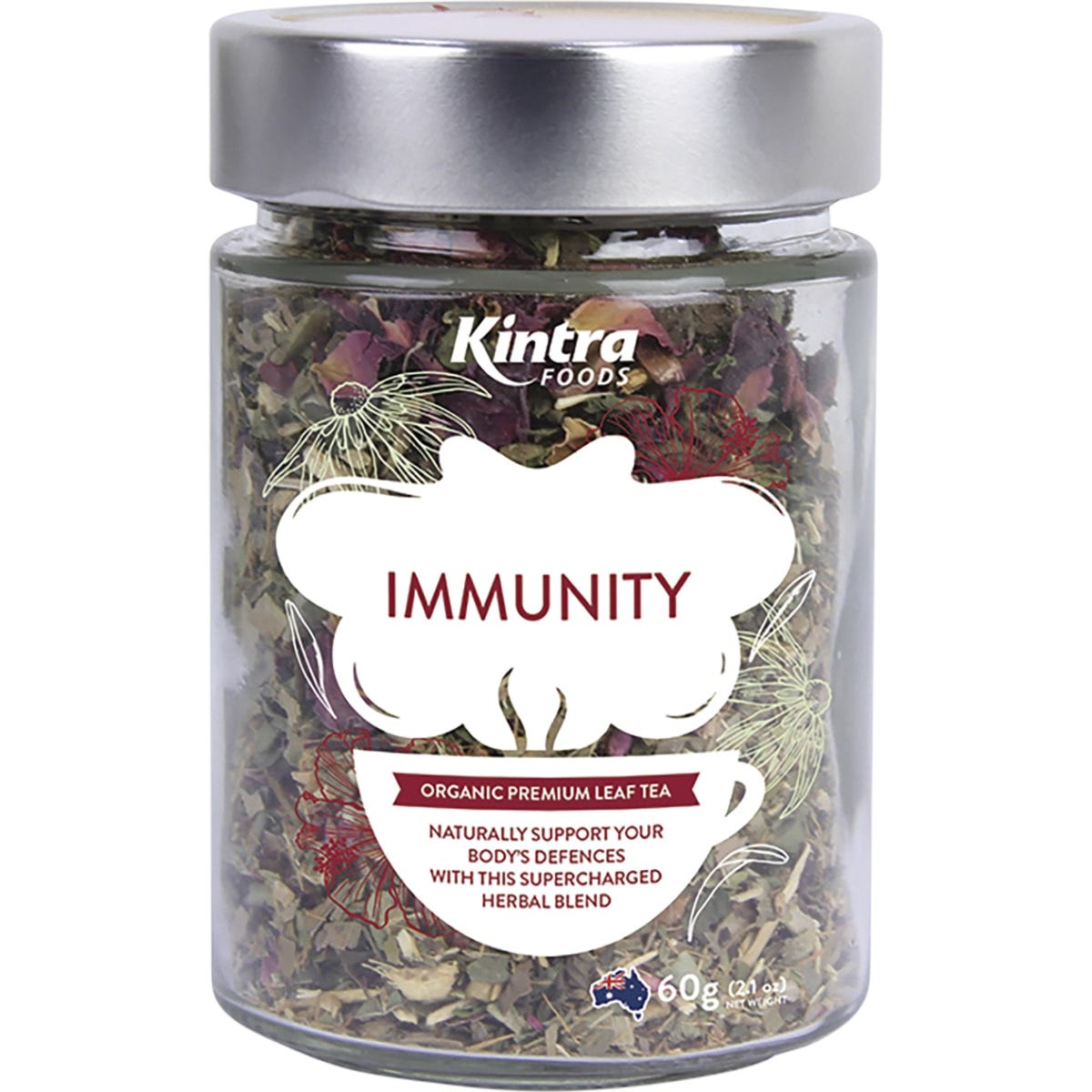 Kintra Foods Loose Leaf Tea Immunity 60g Payless 4 Organics