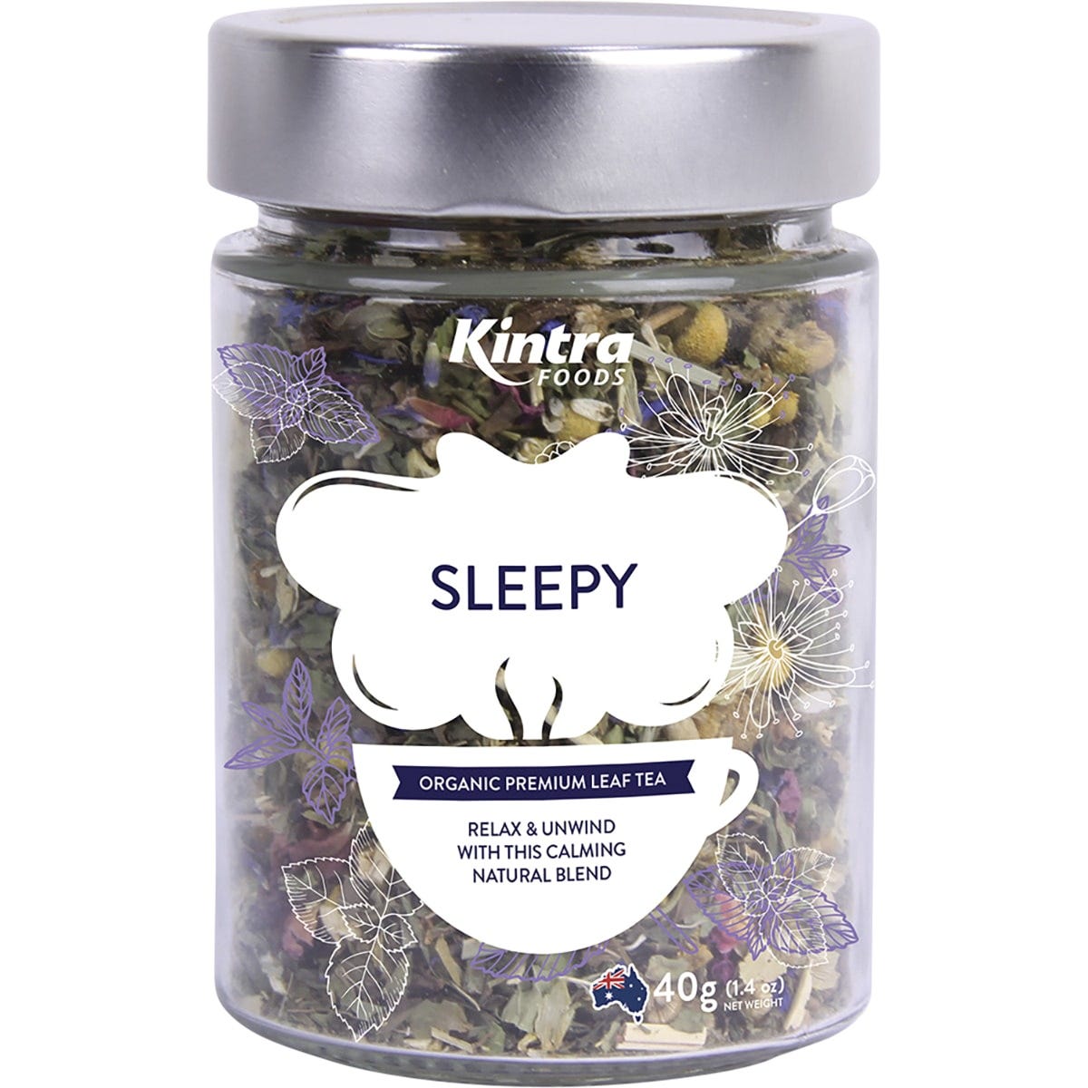 Kintra Foods Loose Leaf Tea Sleepy 40g Payless 4 Organics