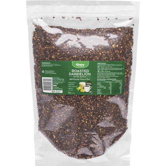 Kintra Foods Roasted Dandelion Blend Granular 1kg Payless 4 Organics