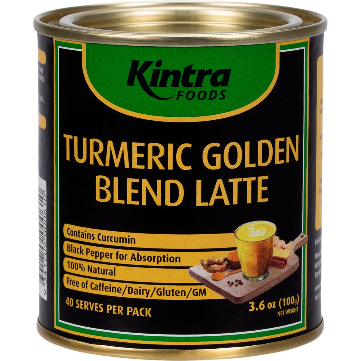 Kintra Foods Turmeric Golden Blend 100g Payless 4 Organics