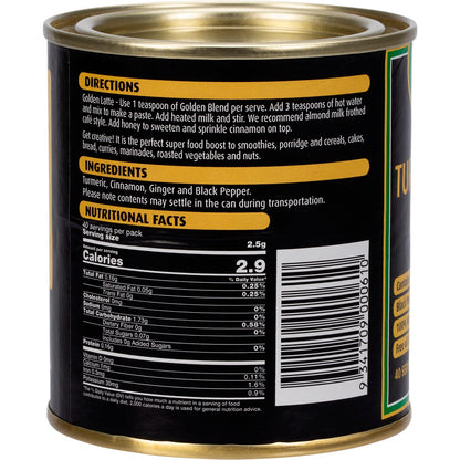 Kintra Foods Turmeric Golden Blend 100g Payless 4 Organics