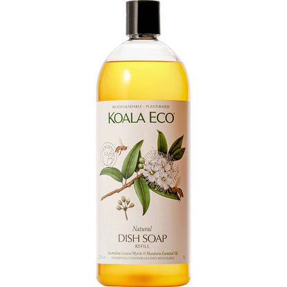 Koala Eco Dish Soap Lemon Myrtle & Mandarin(Refill) 1L Payless 4 Organics