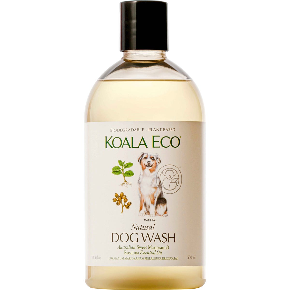 Koala Eco Dog Wash Marjoram & Rosalina 500ml Payless 4 Organics