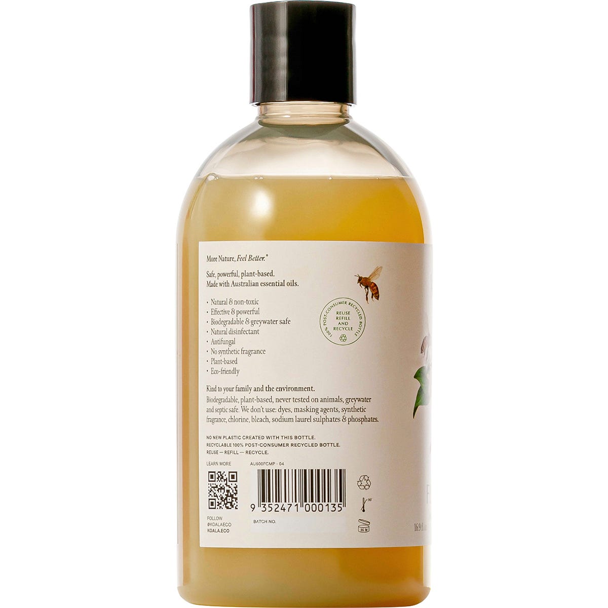 Koala Eco Floor Cleaner Mandarin & Peppermint 500ml Payless 4 Organics