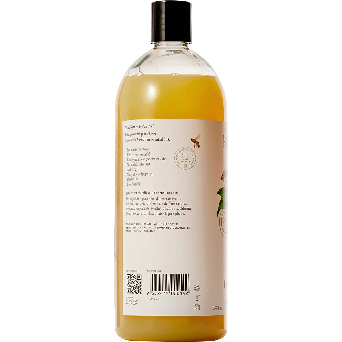 Koala Eco Floor Cleaner Mandarin & Peppermint(Refill) 1L Payless 4 Organics
