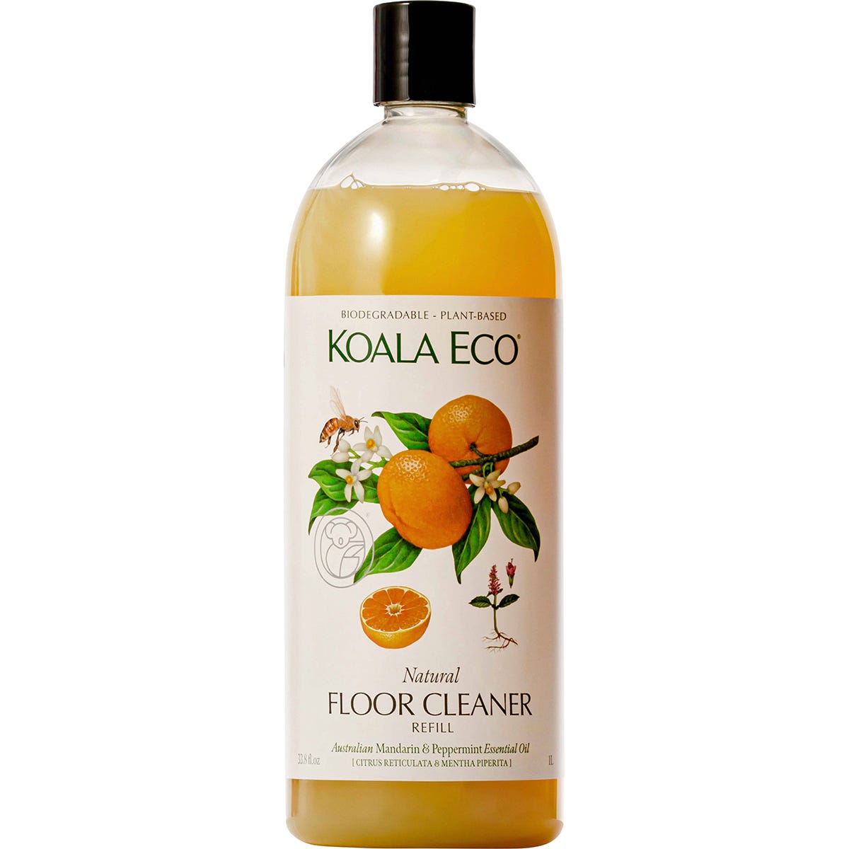 Koala Eco Floor Cleaner Mandarin & Peppermint(Refill) 1L Payless 4 Organics