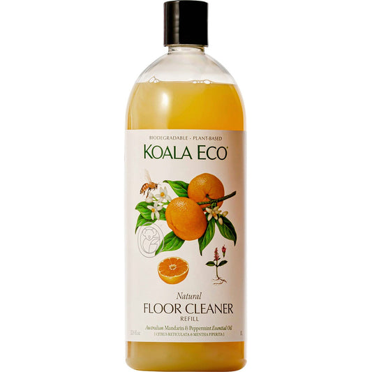 Koala Eco Floor Cleaner Mandarin & Peppermint(Refill) 1L Payless 4 Organics