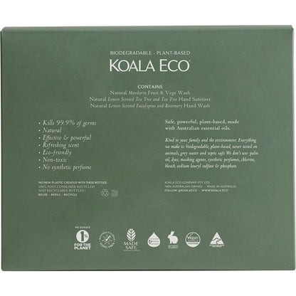 Koala Eco Gift Pack Hand Wash, Laundry Wash & Dish Soap 3 Pack Payless 4 Organics