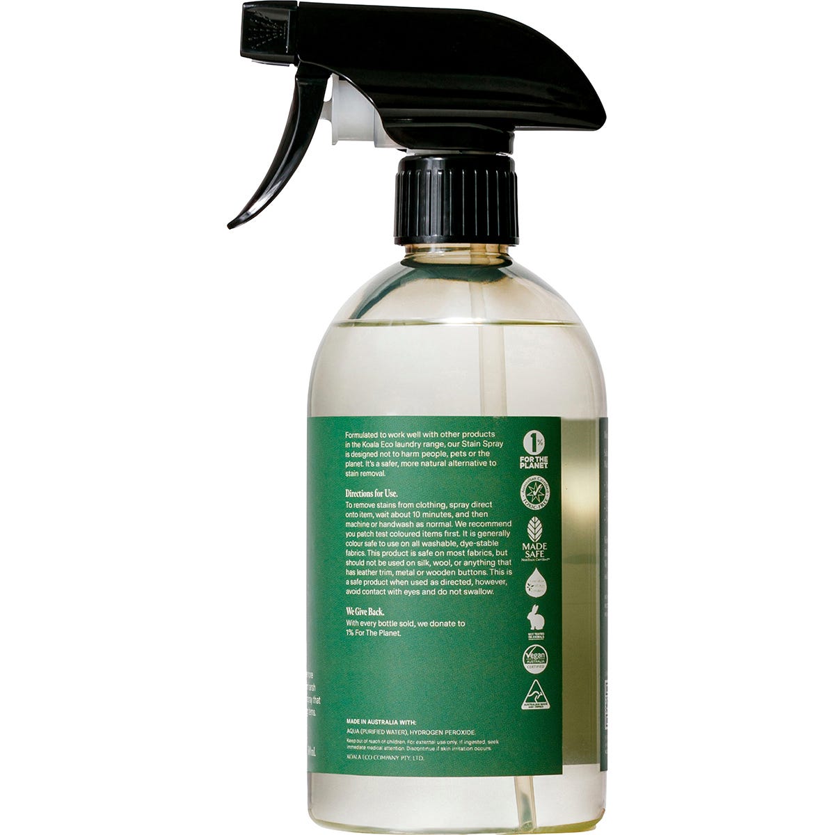 Koala Eco Laundry Stain Spray Fragrance Free 500ml Payless 4 Organics