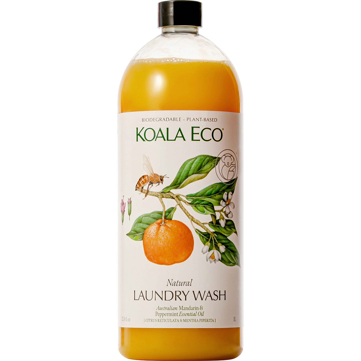 Koala Eco Laundry Wash Mandarin & Peppermint 1L Payless 4 Organics
