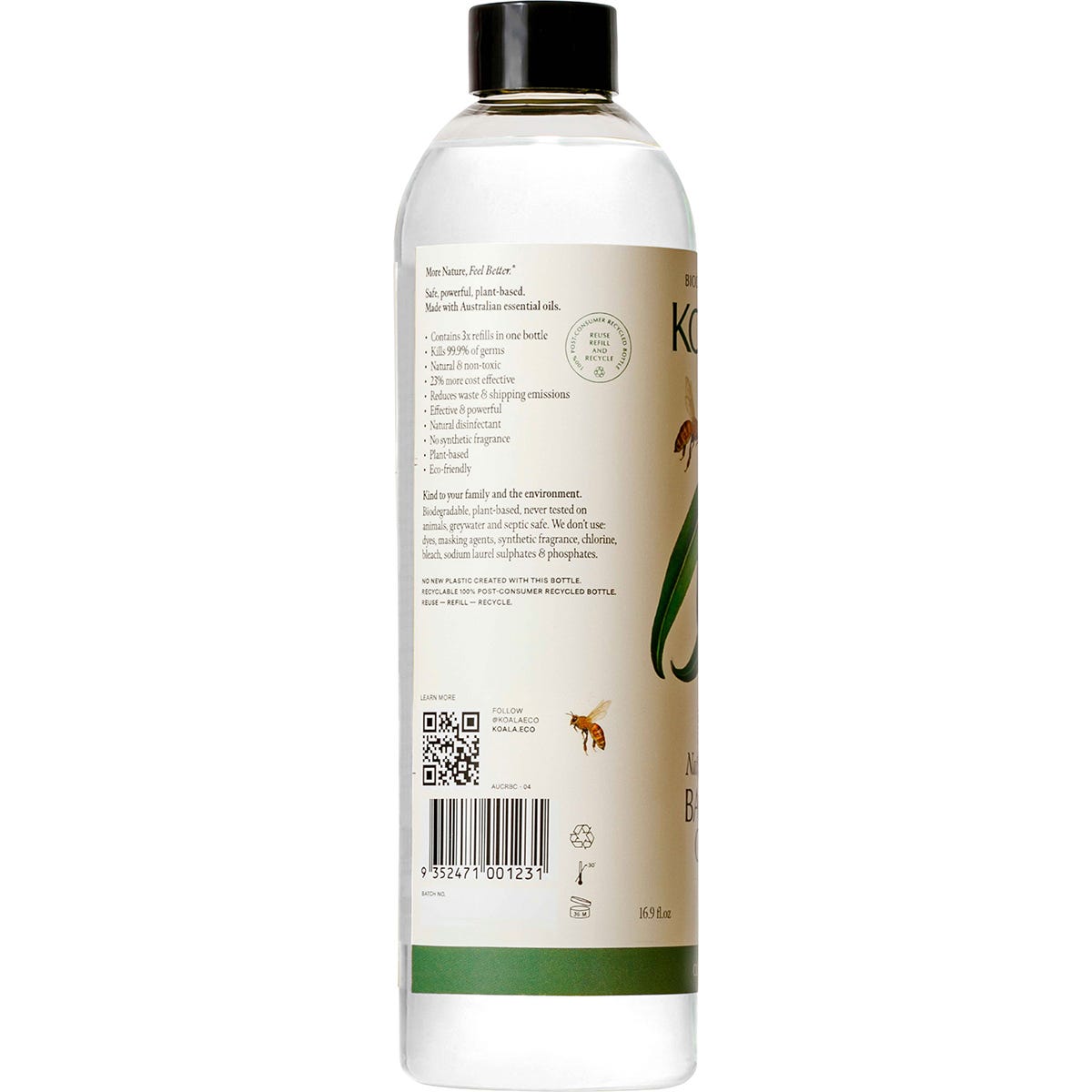 Koala Eco Multi-Purpose Bathroom Cleaner Eucalyptus Concentrate 500ml Payless 4 Organics