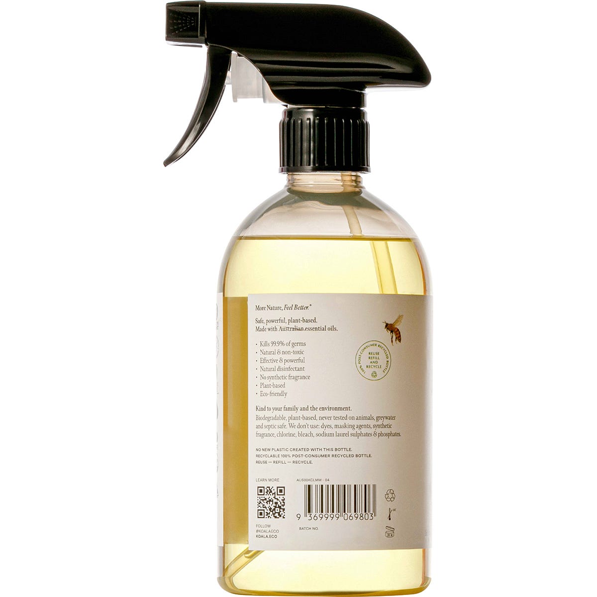 Koala Eco Multi-Purpose Kitchen Cleaner Lemon Myrtle Mandarin 500ml Payless 4 Organics