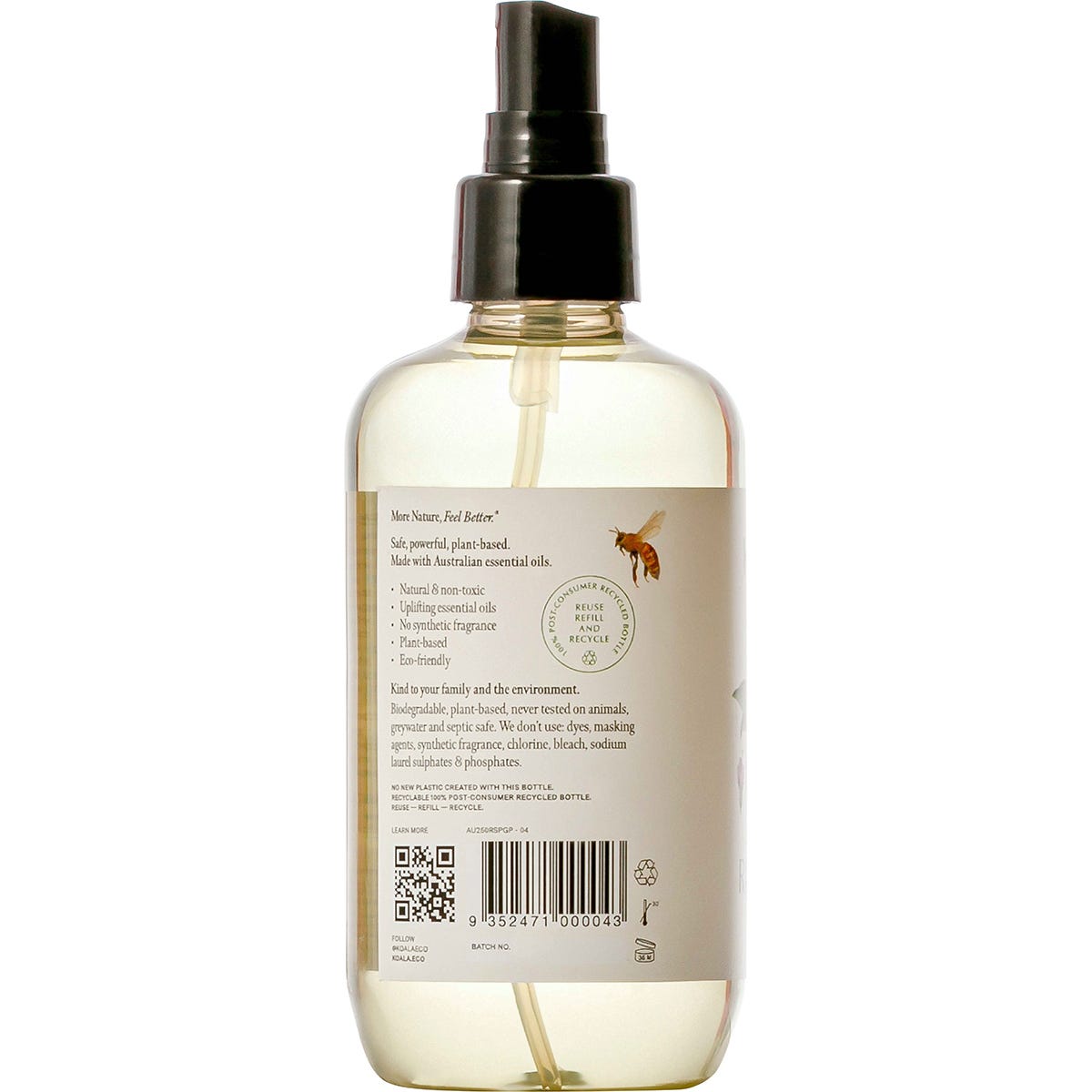 Koala Eco Room Spray Pink Grapefruit & Peppermint 250ml Payless 4 Organics
