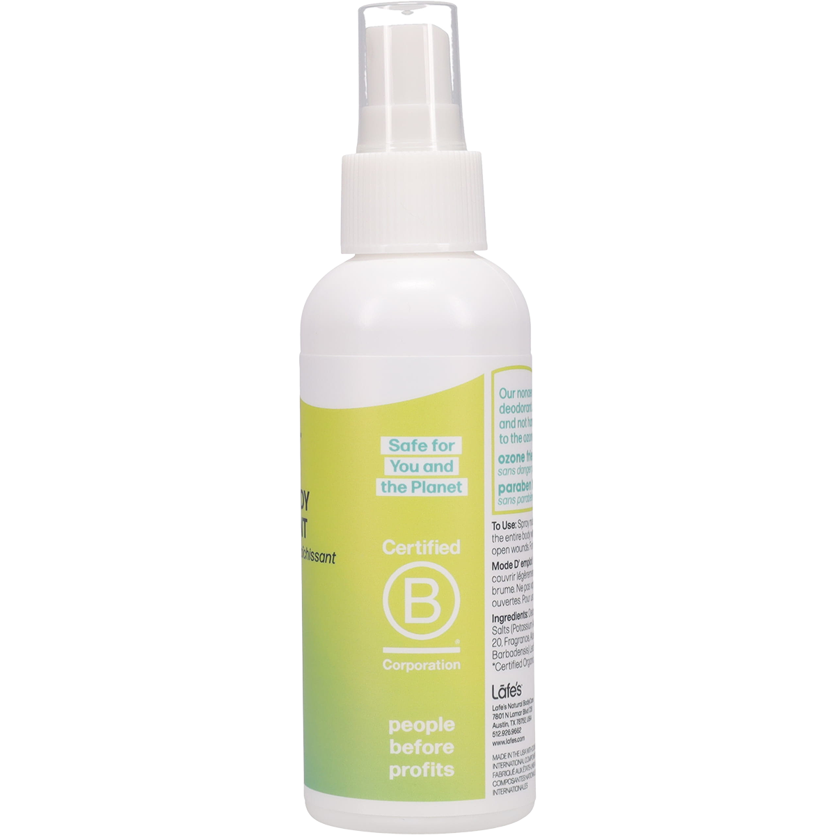 Lafe's Whole Body Deodorant Citrus + Bergamot 118ml
