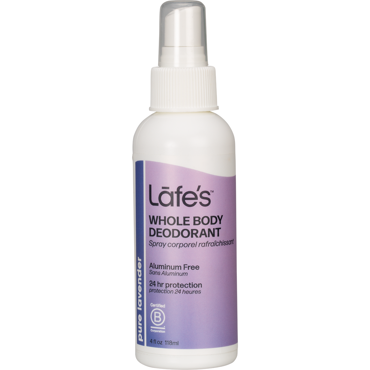 Lafe's Whole Body Deodorant Pure Lavender 118ml