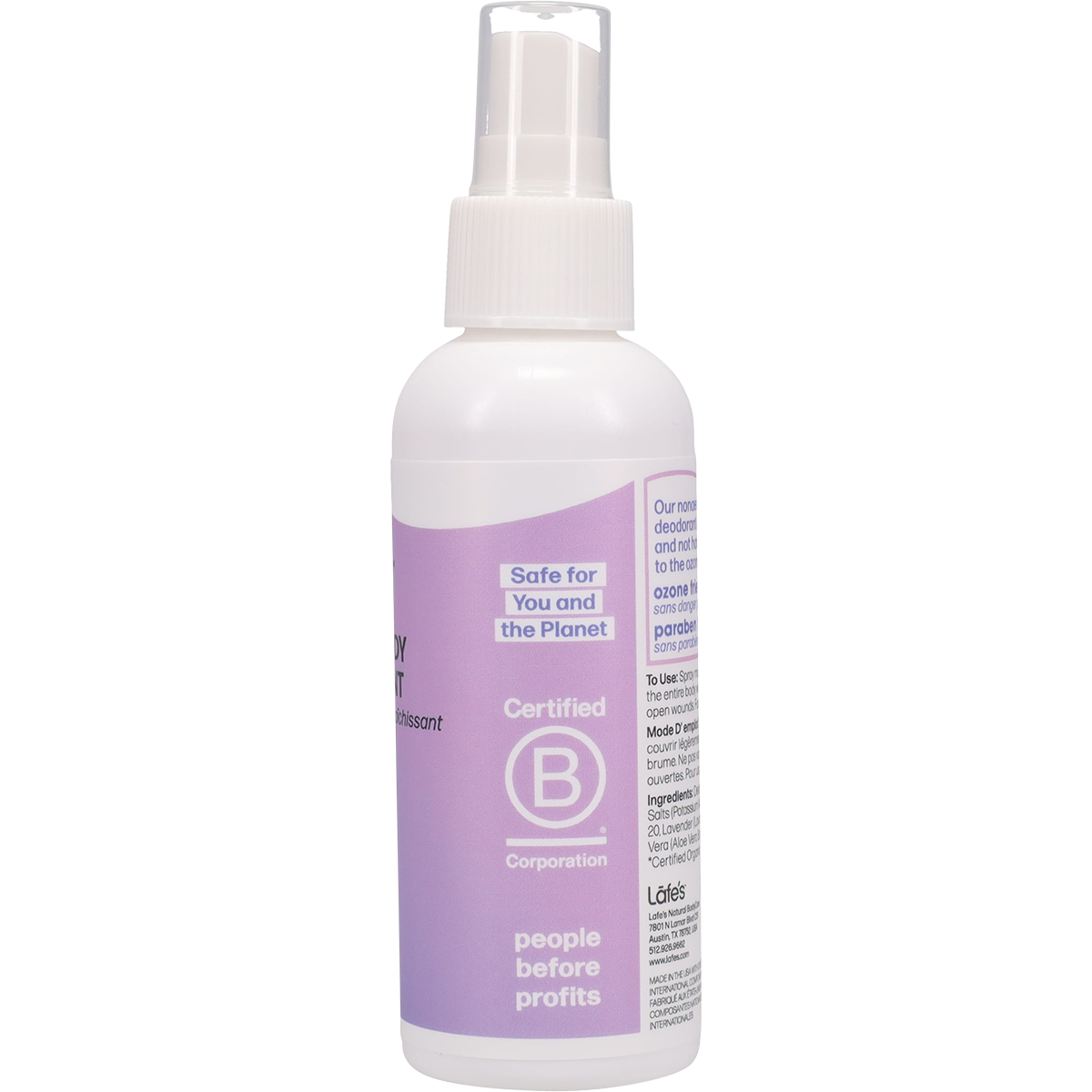 Lafe's Whole Body Deodorant Pure Lavender 118ml