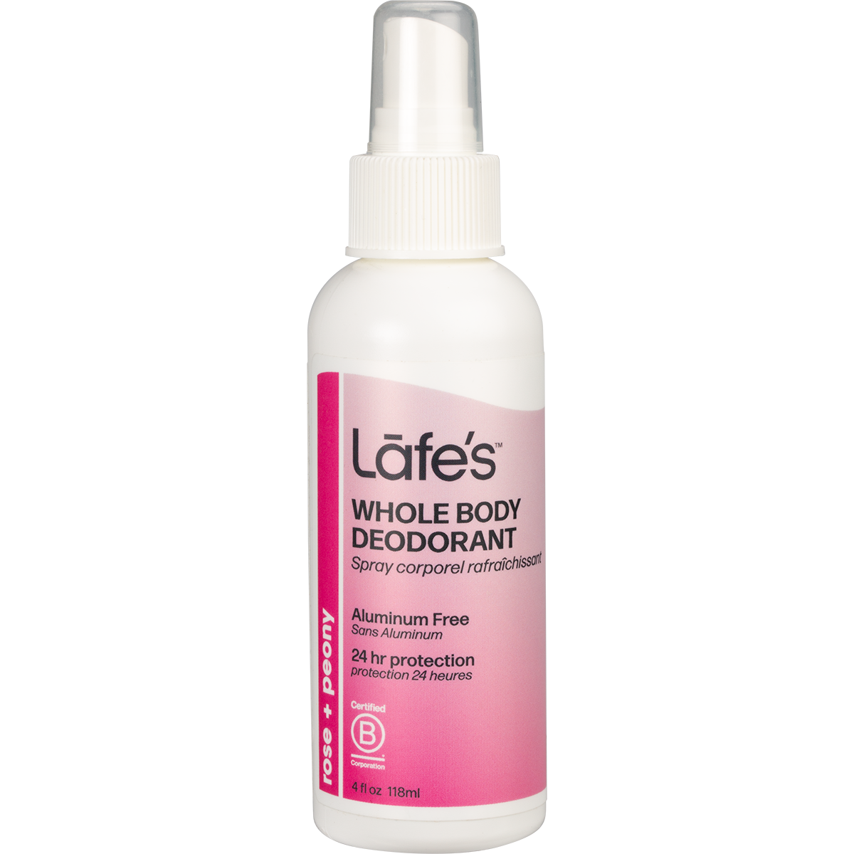 Lafe's Whole Body Deodorant Rose + Peony 118ml